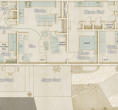 The Studio Floor Plan