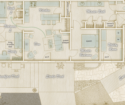 The Studio Floor Plan